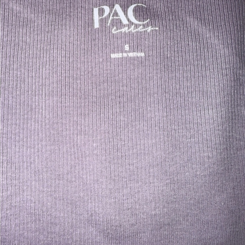PACSUN Bundle Lot Long Sleeve Crop Tops Size Small Brown Lavender Blue - Picture 6 of 7